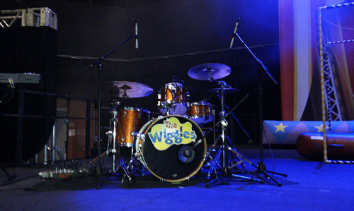 The Wiggles drum kit